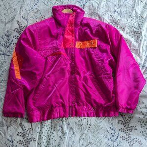 Vintage Obermeyer Ski Jacket HOT PINK Size Small/Medium